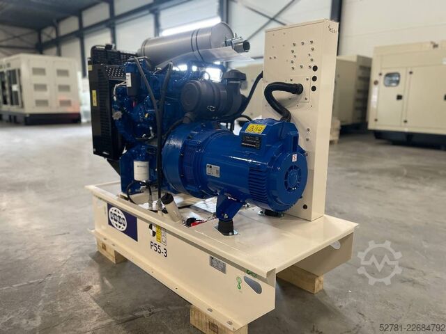 Generator set FG Wilson P55-3 - 55 kVA Open Genset - DPX-16005-O