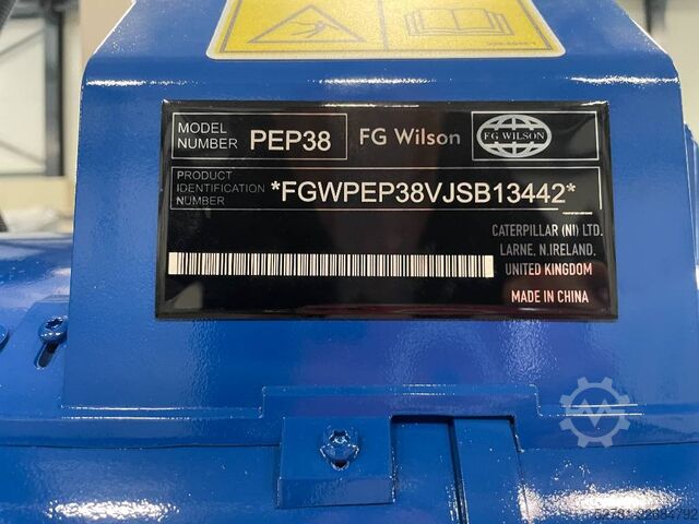Generator set FG Wilson P55-3 - 55 kVA Open Genset - DPX-16005-O