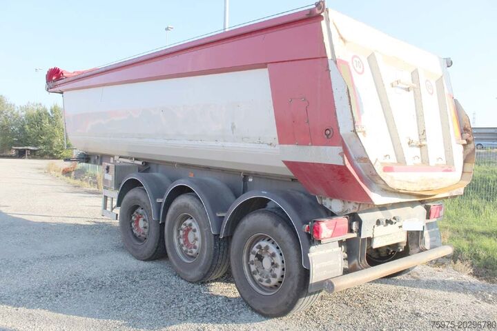 Tipper semi-trailer TecnoKar semirimorchio ribaltabile vasca 27m3 usa