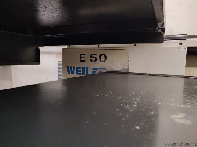 Drehmaschine - zyklengesteuert WEILER E50