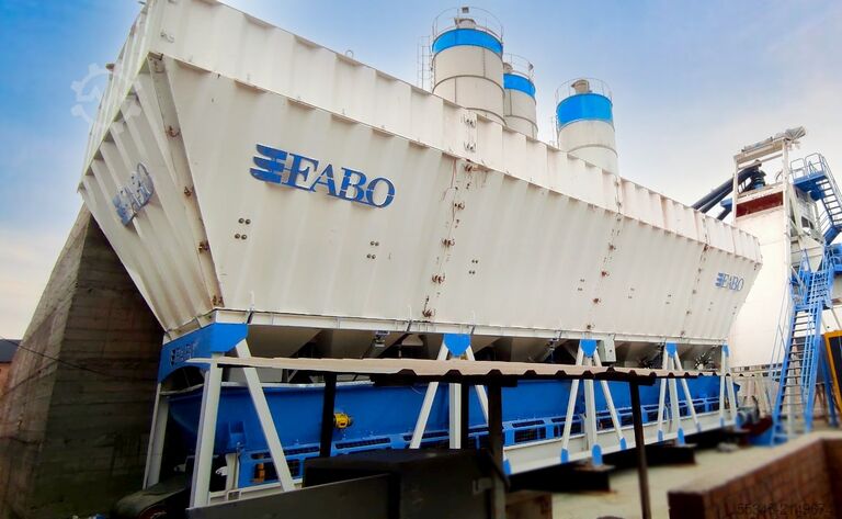 Betonmischanlage / Betonwerk FABO Concrete Batching Plant 120 m3 Compact Concrete Batching Plant