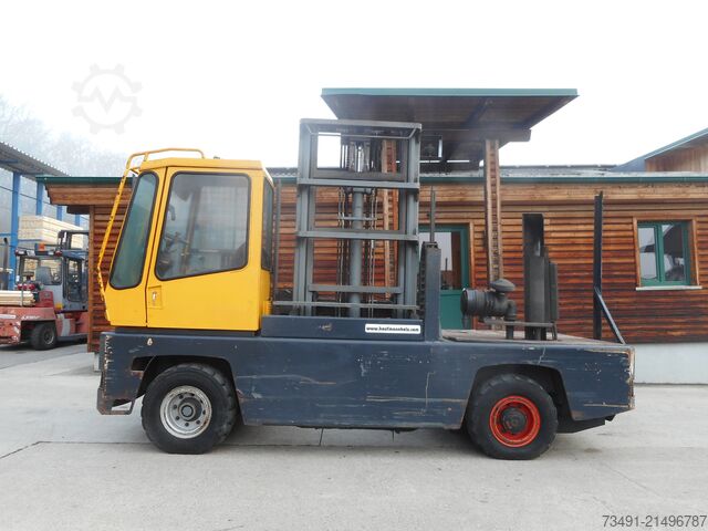 Side loader forklift Baumann GX50/12/45 ZV + Einzelgabelhub