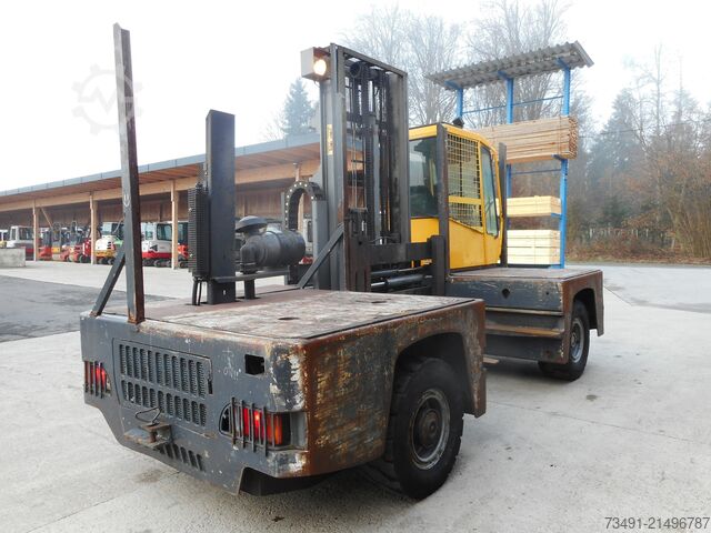 Side loader forklift Baumann GX50/12/45 ZV + Einzelgabelhub