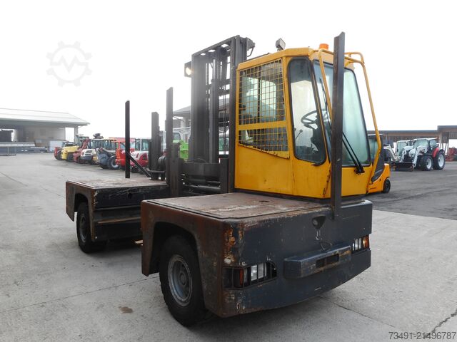 Side loader forklift Baumann GX50/12/45 ZV + Einzelgabelhub
