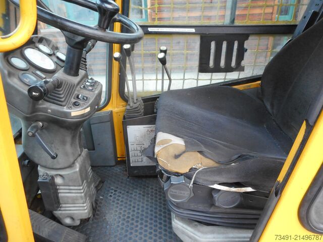 Side loader forklift Baumann GX50/12/45 ZV + Einzelgabelhub