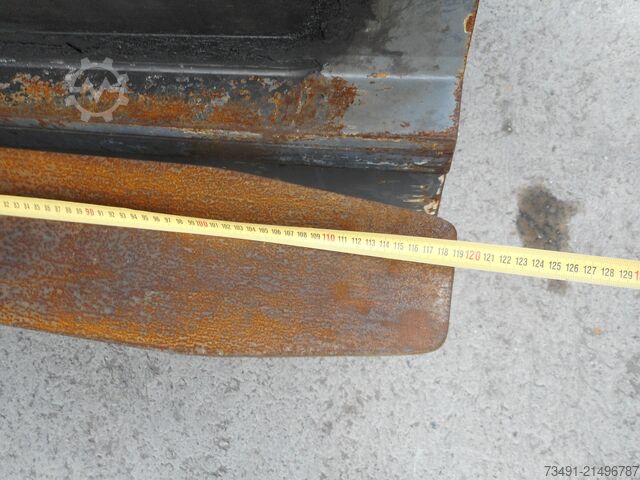 Side loader forklift Baumann GX50/12/45 ZV + Einzelgabelhub