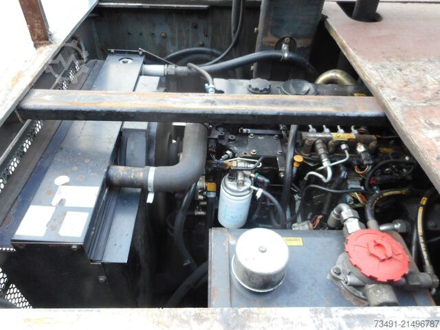 Side loader forklift Baumann GX50/12/45 ZV + Einzelgabelhub