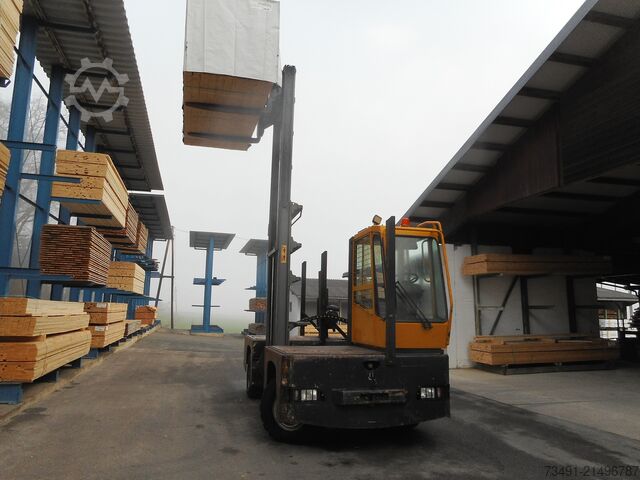 Side loader forklift Baumann GX50/12/45 ZV + Einzelgabelhub
