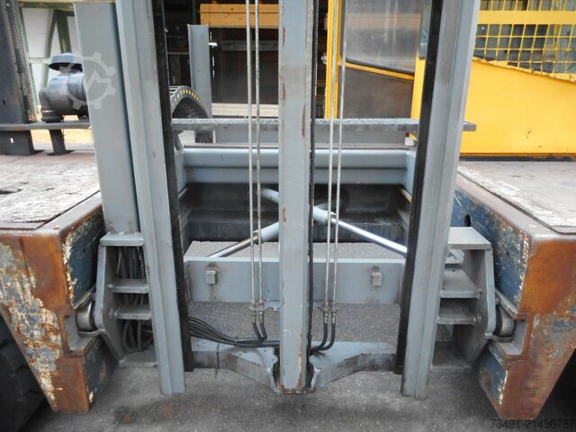 Side loader forklift Baumann GX50/12/45 ZV + Einzelgabelhub