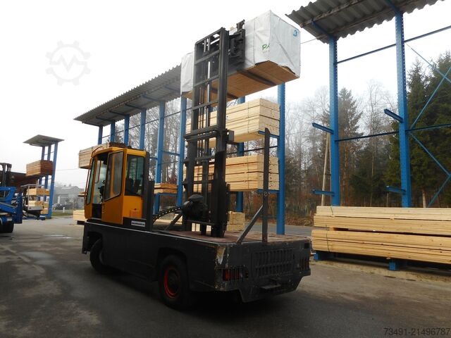 Side loader forklift Baumann GX50/12/45 ZV + Einzelgabelhub