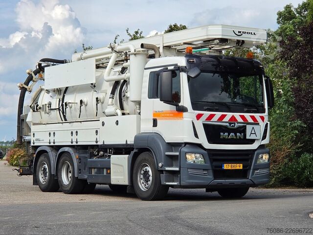 Saugfahrzeug MAN TGS 28.470 KROLLCOMBI K14.0/28P!! 89dkm en 2292...
