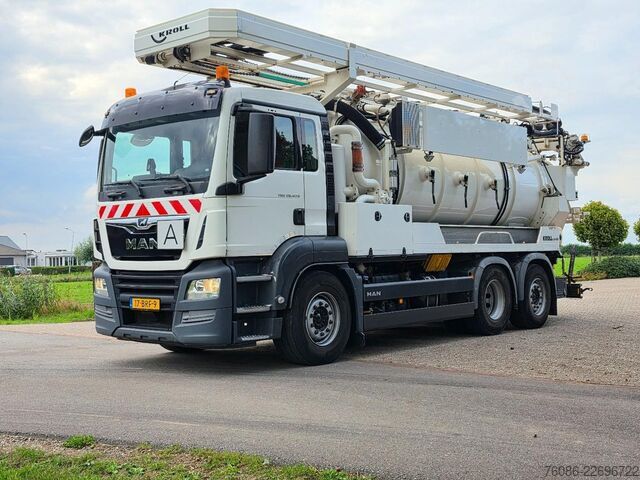 Saugfahrzeug MAN TGS 28.470 KROLLCOMBI K14.0/28P!! 89dkm en 2292...