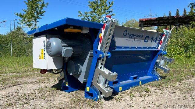 Container attachment shredder Eggersmann C14