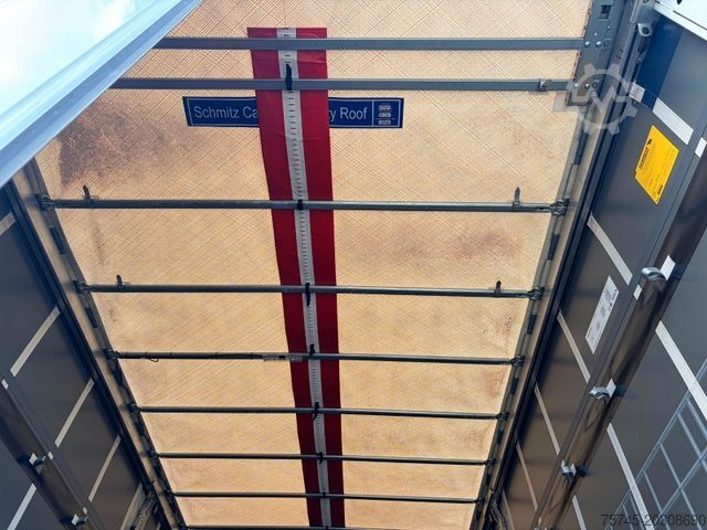 Open semitrailer with tarp SCHMITZ CARGOBULL SCB S3T * POWER CURTAIN * NEUWERTIG