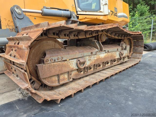 Road roller LIEBHERR PR 714 LGP Bulldozer Ripper 6 Wegeschild - GPS