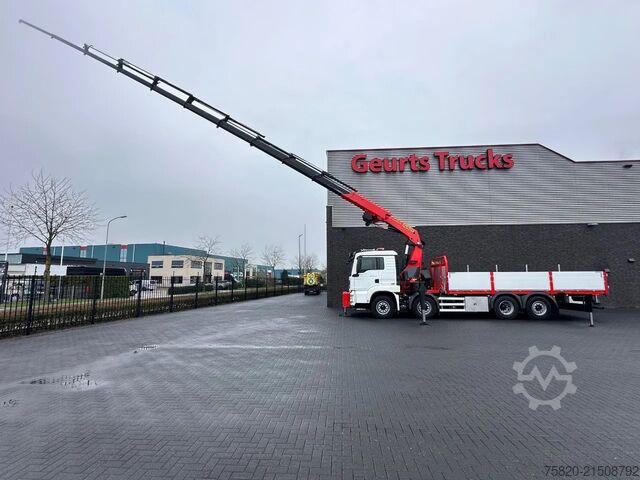 Kranwagen MAN TGS 35.500 8X4H-6 BL MET PALFINGER PK.65002 SH ...