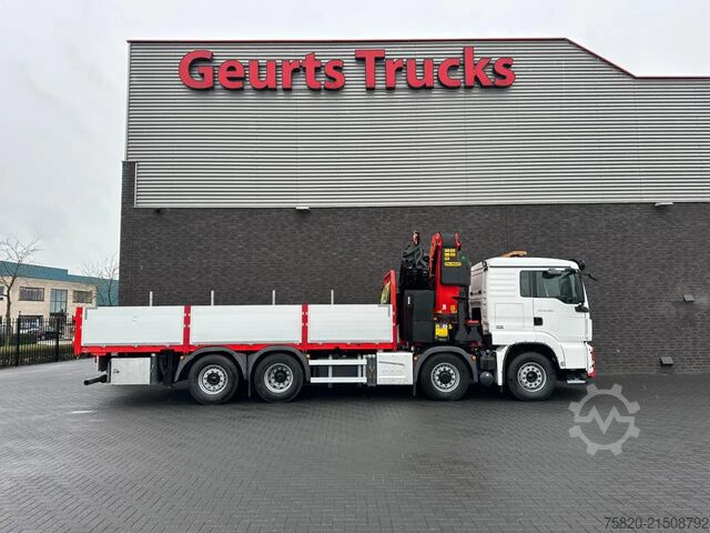 Kranwagen MAN TGS 35.500 8X4H-6 BL MET PALFINGER PK.65002 SH ...
