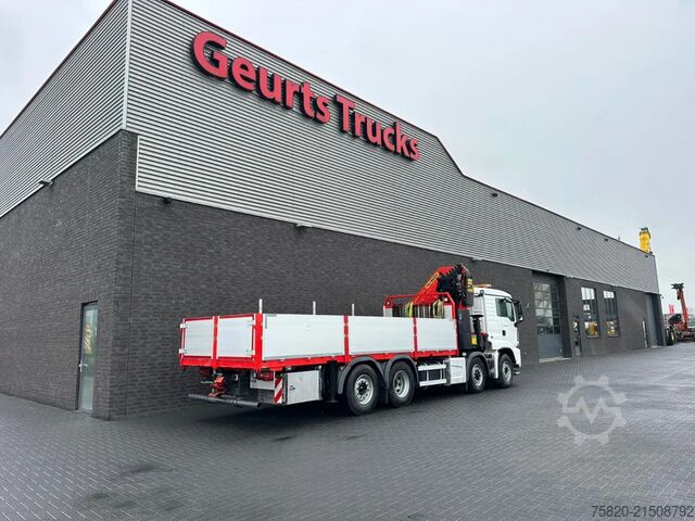 Kranwagen MAN TGS 35.500 8X4H-6 BL MET PALFINGER PK.65002 SH ...