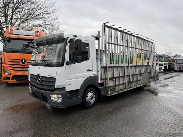 Pick-up van Mercedes-Benz Atego 818 Hegla Glasreff