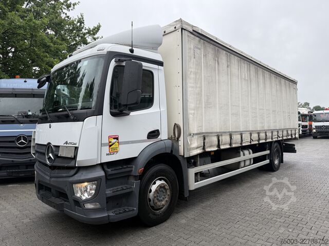 LKW mit Pritsche & Plane Mercedes-Benz Actros/ Antos 1827 L