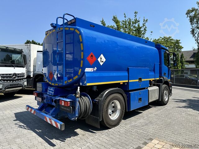 LKW mit Tankaufbau Mercedes-Benz Actros MP4 1832 / Lindner & Fischer