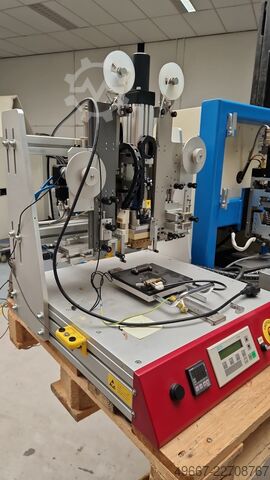 Flachkabel-Heißbalken-Lötmaschine Unitek Eapro B.V. hot bar soldering