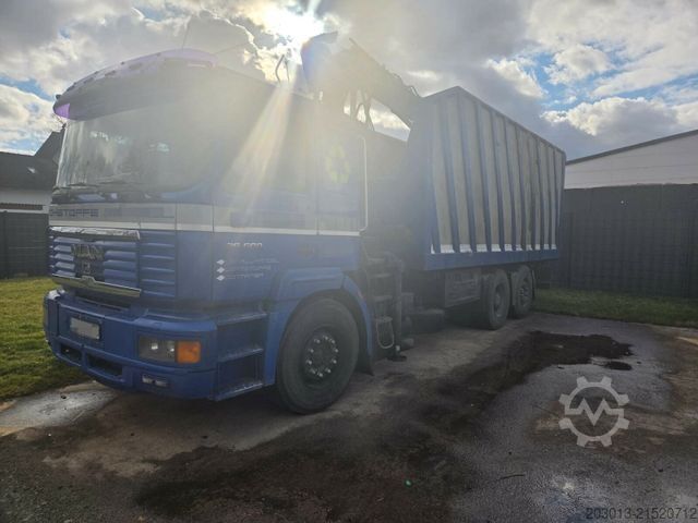 Autokran MAN TGS 26.400 6x2 Kipper + Kran LogLift F105Z77A