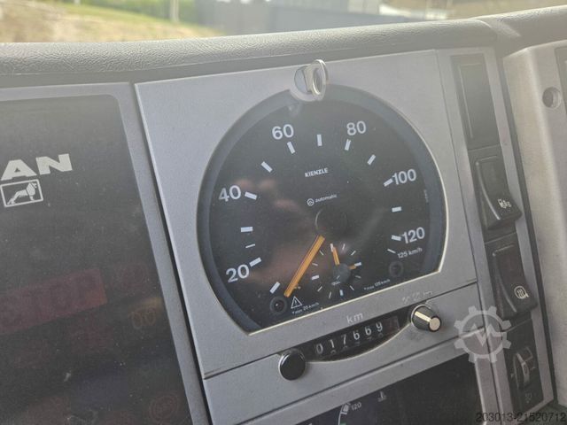 Autokran MAN TGS 26.400 6x2 Kipper + Kran LogLift F105Z77A