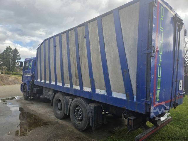 Autokran MAN TGS 26.400 6x2 Kipper + Kran LogLift F105Z77A