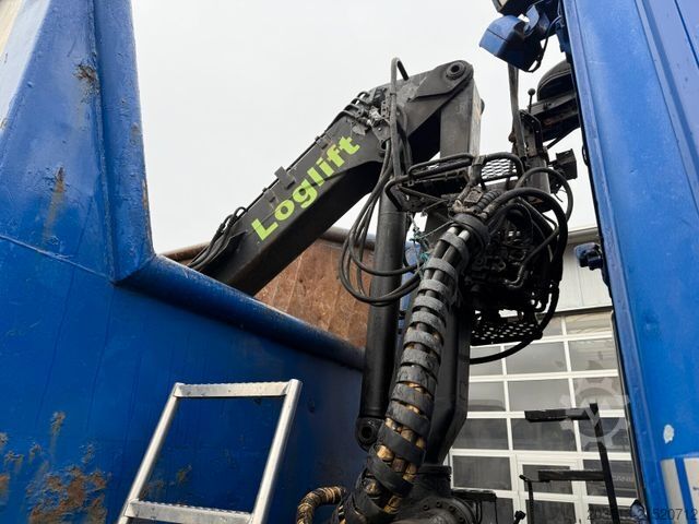 Autokran MAN TGS 26.400 6x2 Kipper + Kran LogLift F105Z77A