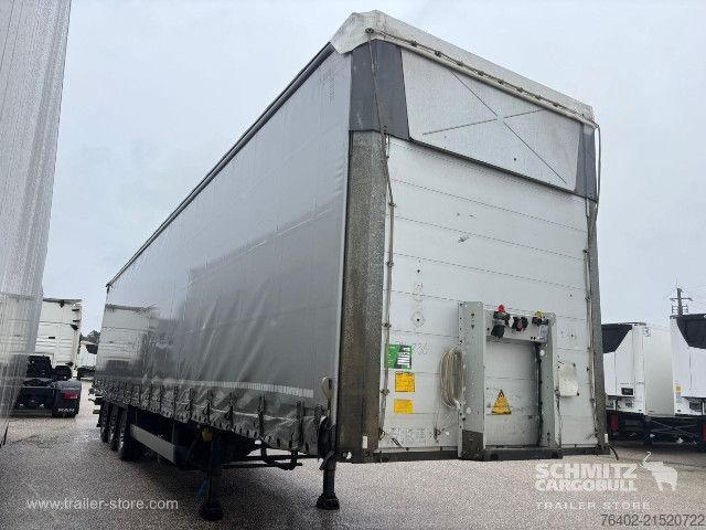 Auflieger mit Pritsche & Plane Schmitz Cargobull Semitrailer Curtainsider Mega