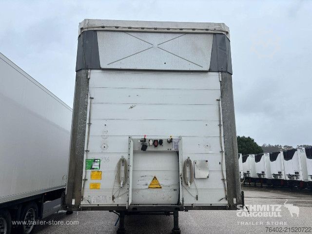 Auflieger mit Pritsche & Plane Schmitz Cargobull Semitrailer Curtainsider Mega