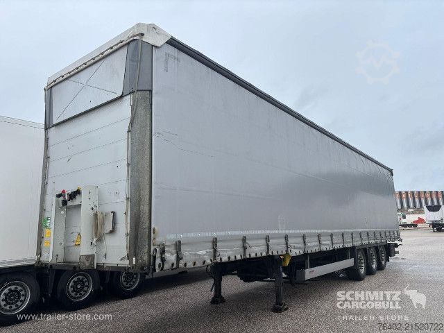 Auflieger mit Pritsche & Plane Schmitz Cargobull Semitrailer Curtainsider Mega