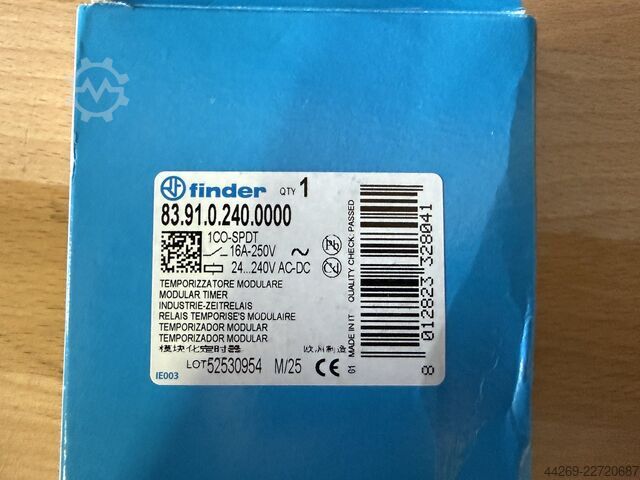 Time Relay Finder Type 83.91.0.240.0000 Finder 83.91.0.240.0000