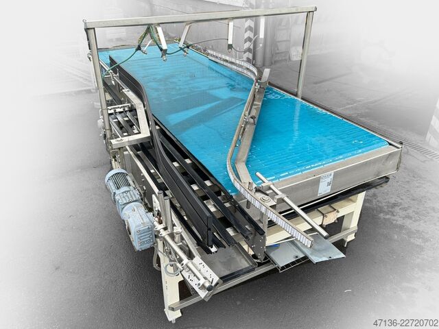 Flaschentisch 1,4 x 4,5m Sidel Flaschentisch