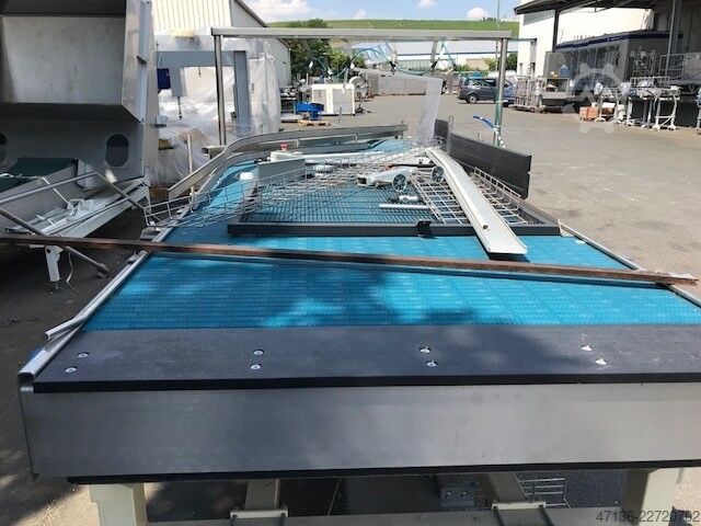 Flaschentisch 1,4 x 4,5m Sidel Flaschentisch