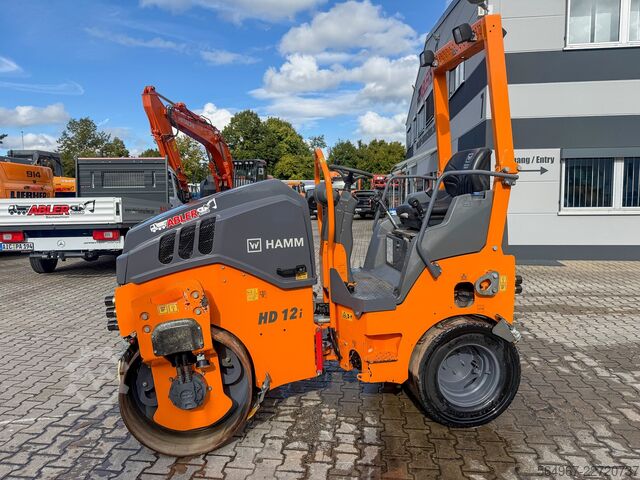 Kombiwalze hamm HD12 i VT 24 kW Kantenschneiderad