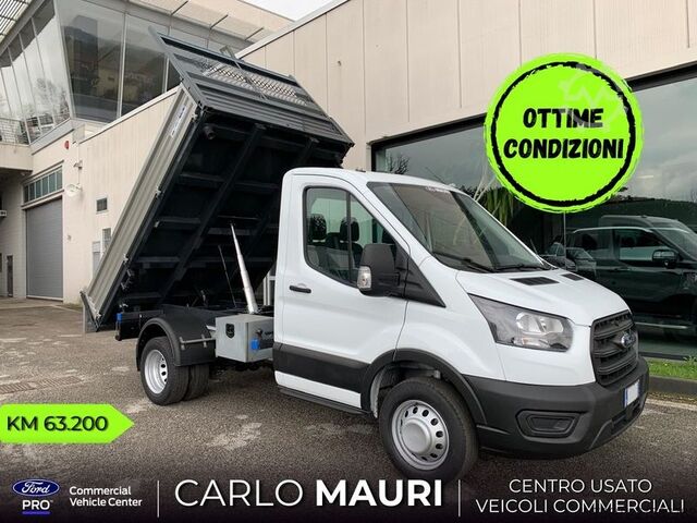 Transporter mit Kipper Ford Transit 350 Ribaltabile   Km 63.000