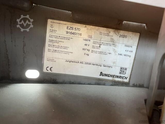 Schlepper Jungheinrich EZS570