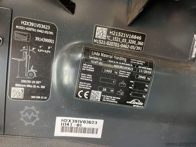 LPG Forklifts Linde H14T-01