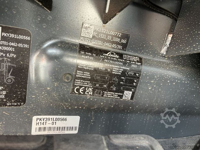 LPG Forklifts Linde H14T-01