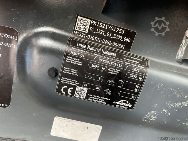 Treibgasstapler Linde H20T-01