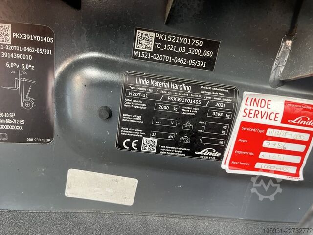 Treibgasstapler Linde H20T-01