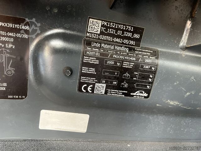 Treibgasstapler Linde H20T-01