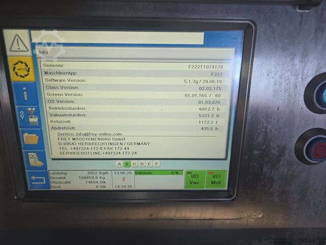 Vakuumfüller Frey F-Line F222