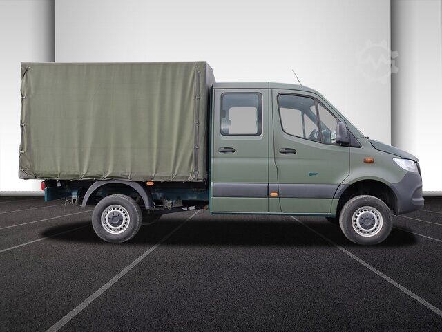 Transporter mit Pritsche & Plane Mercedes-Benz Sprinter 314 CDI DOKA,Allrad,Klima,Tempomat