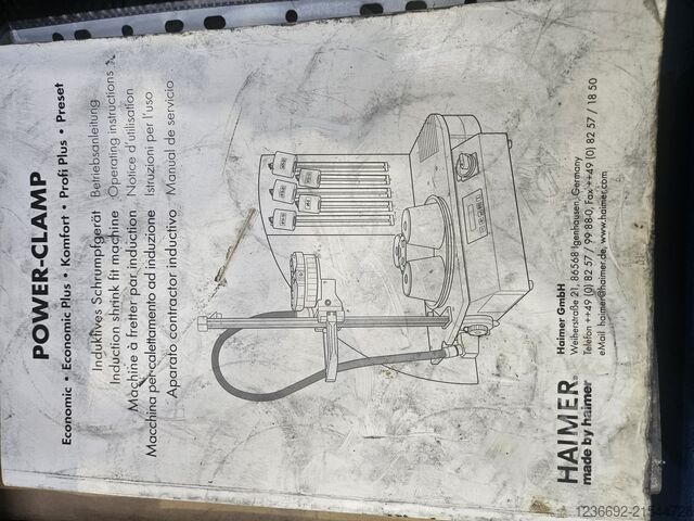 Werkzeugaufnahme / Werkzeughalter HAIMER Werkzeugschrumpfgerät Schrumpfgerät