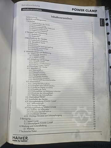 Werkzeugaufnahme / Werkzeughalter HAIMER Werkzeugschrumpfgerät Schrumpfgerät