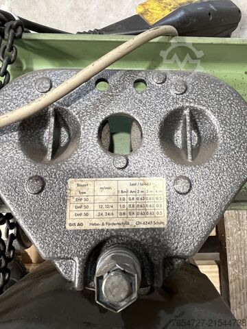 Säulenschwenkkran mit Kettenzug Säulenschwenkkran GSX 500-2/2, 8