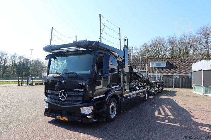 Autotransporter Mercedes-Benz Actros 1840 4x2 Groenewold auto-transporter, 9 ...